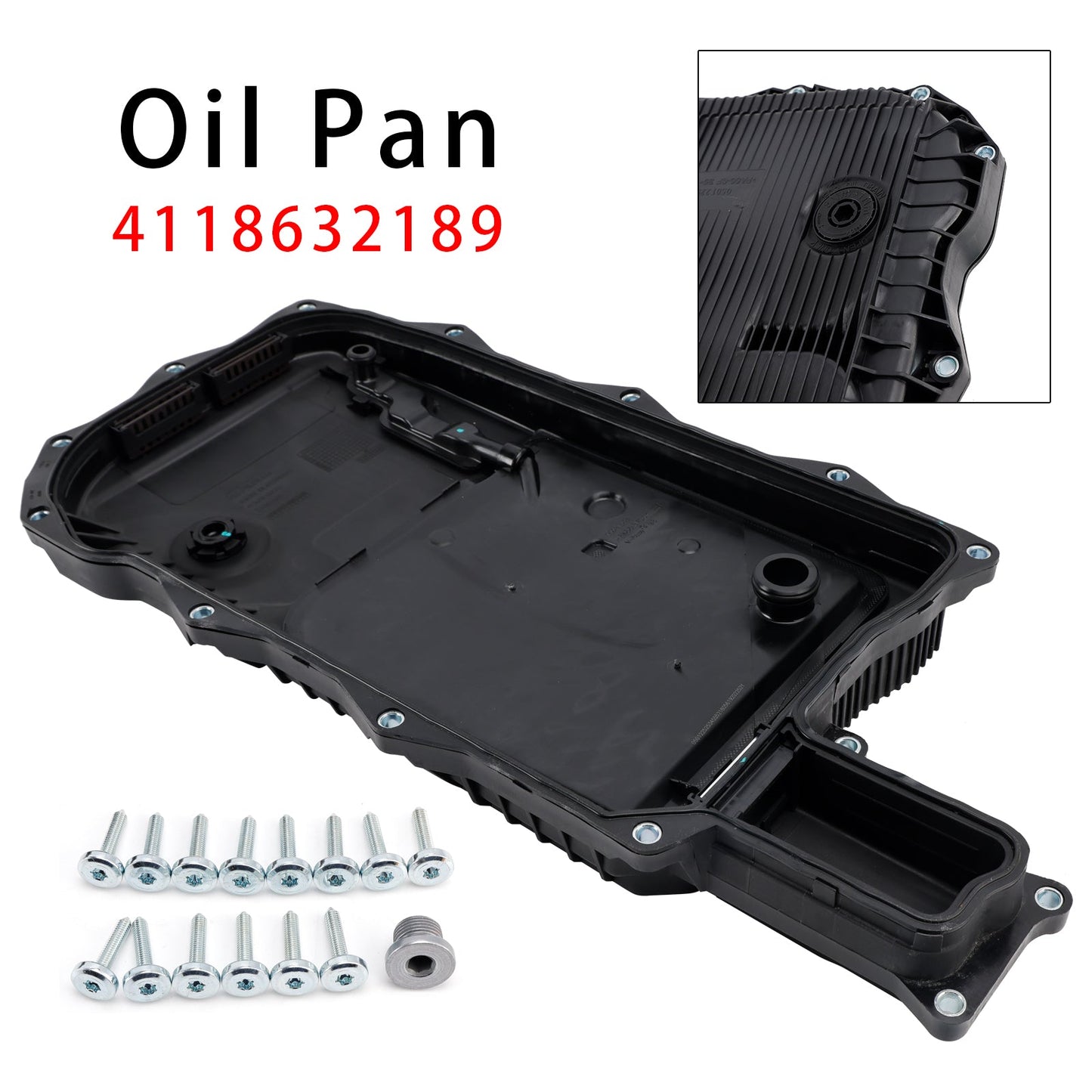 2016 For BMW 330e F30 L4 2.0L Base Automatic Transmission Pan 24118632189