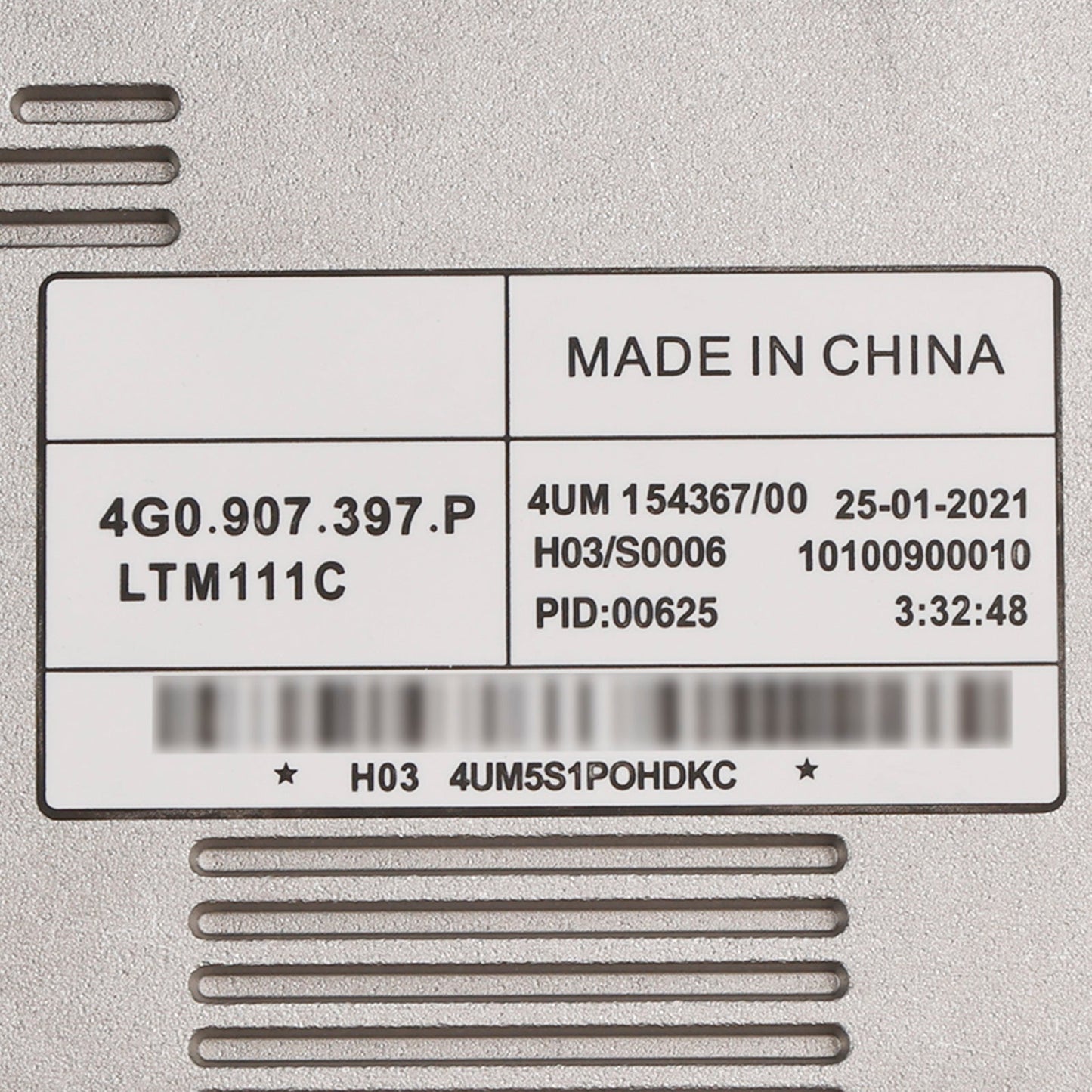 LED Headlight Driver Ballast Module Control Unit 4G0.907.397.P For Audi