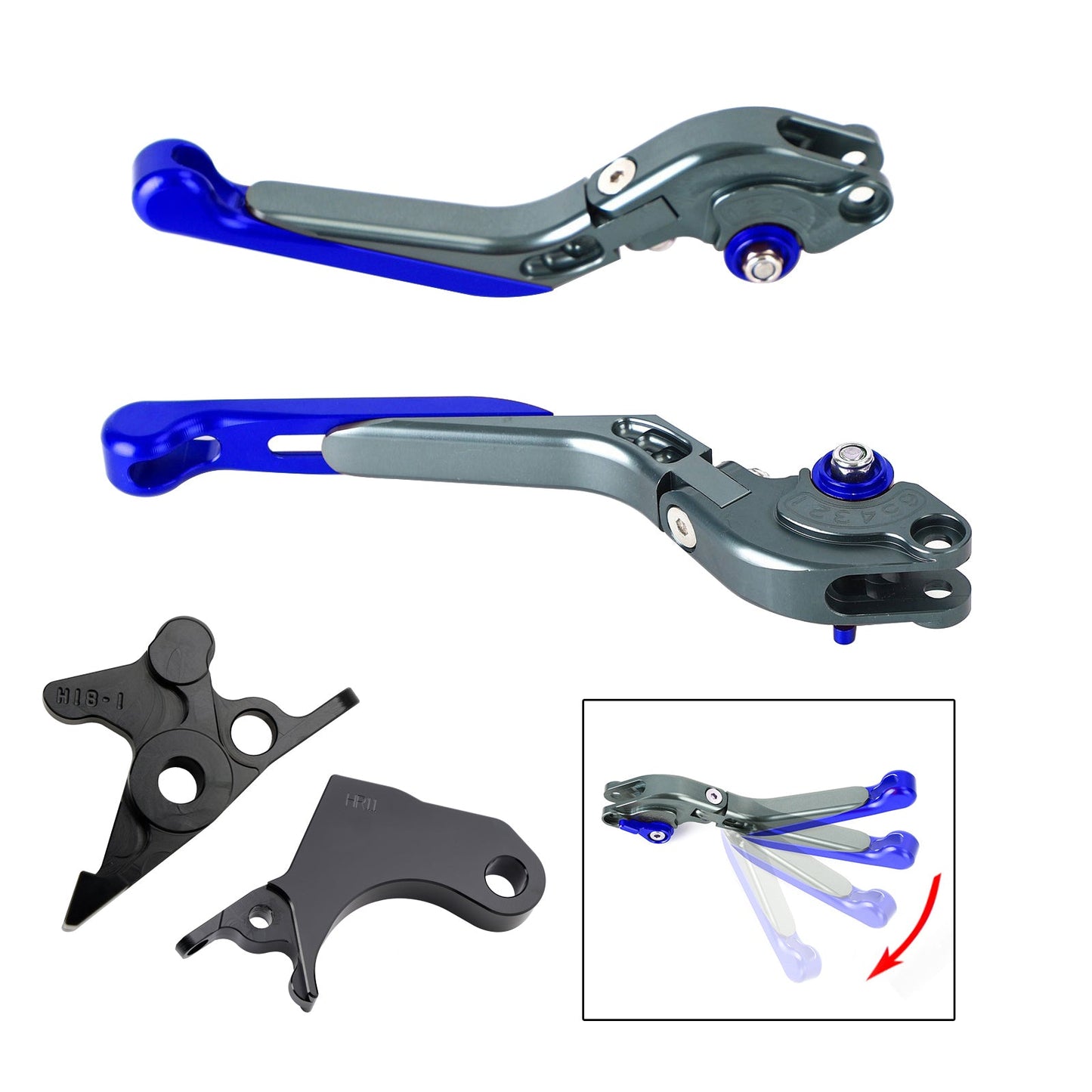 2022-2024 HONDA CRF1100L Africa Twin Adjustable Clutch Brake Lever