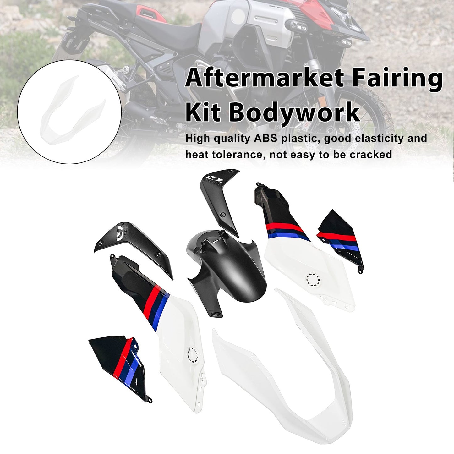 Injection ABS Plastic Bodywork Fairing Kit for BMW R1300GS 2024-2025 03#