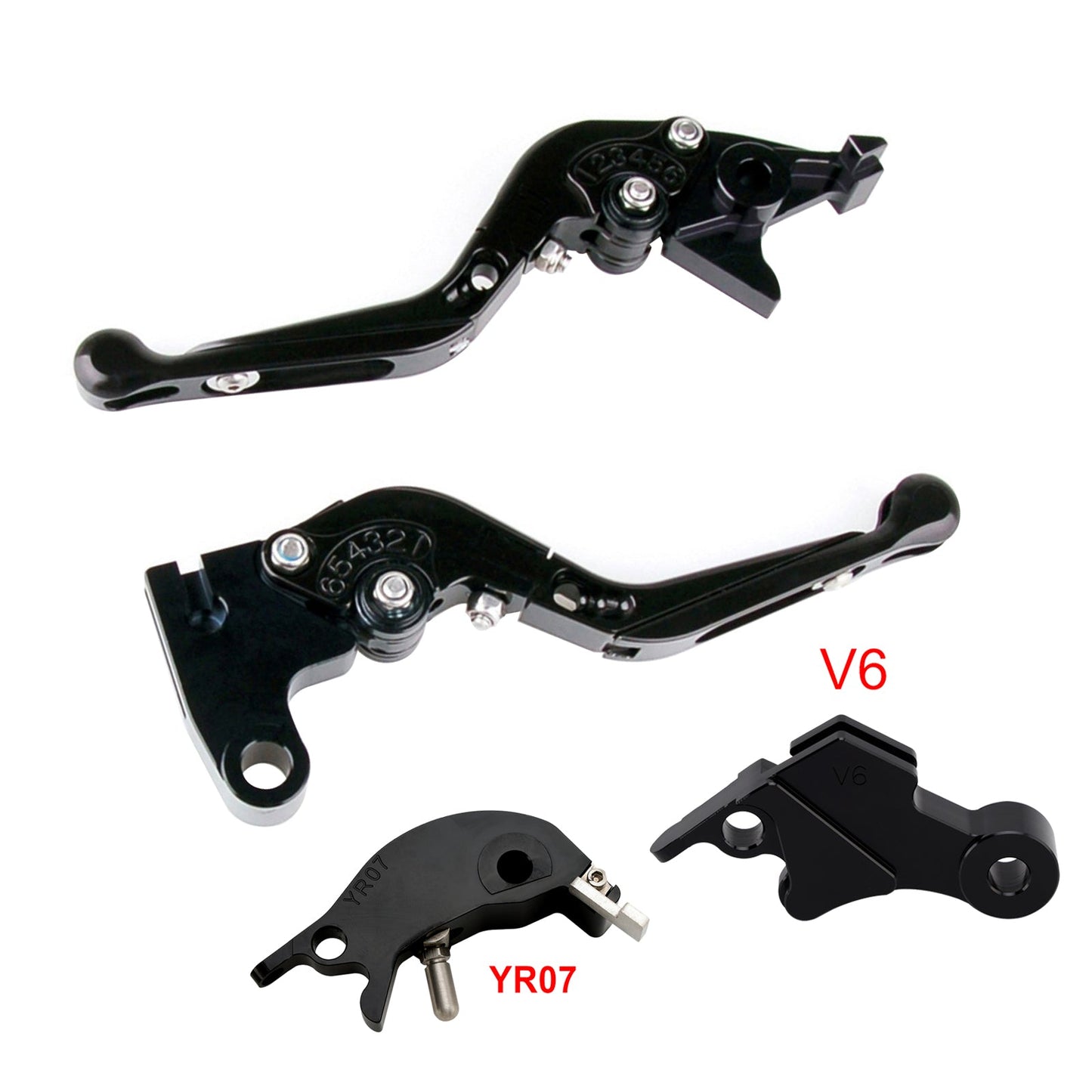Adjustable Clutch Brake Lever fit for YAMAHA XSR900 XSR900GP MT-09 MT-09SP 24-25