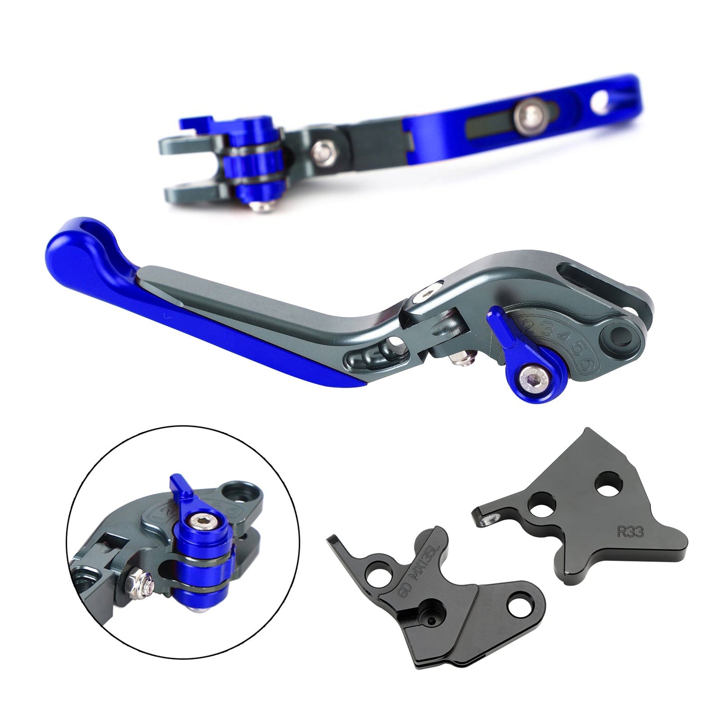 2005-2014 YAMAHA YBR125 Adjustable Clutch Brake Lever