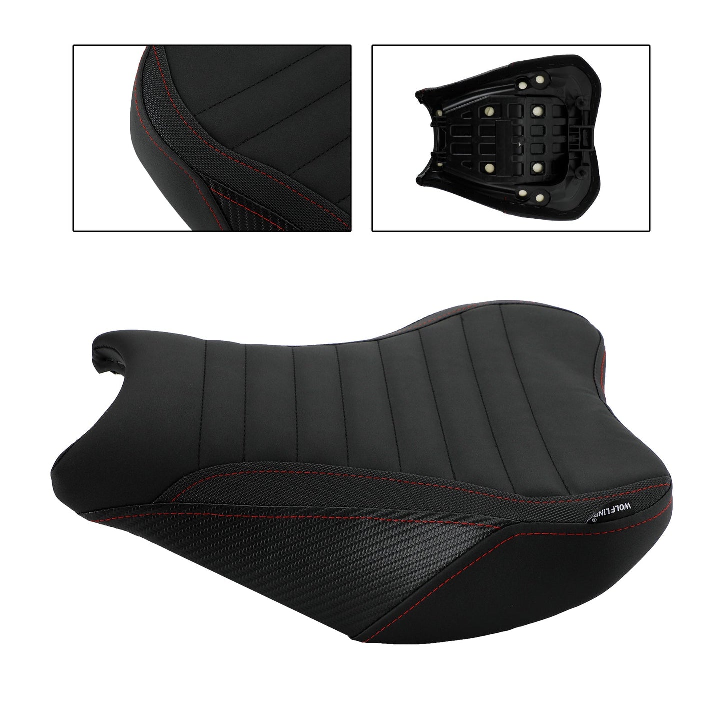 2017-2024 Fit For Kawasaki Ninja Z900 Rider Passenger Seat Front Rear Cushion Green