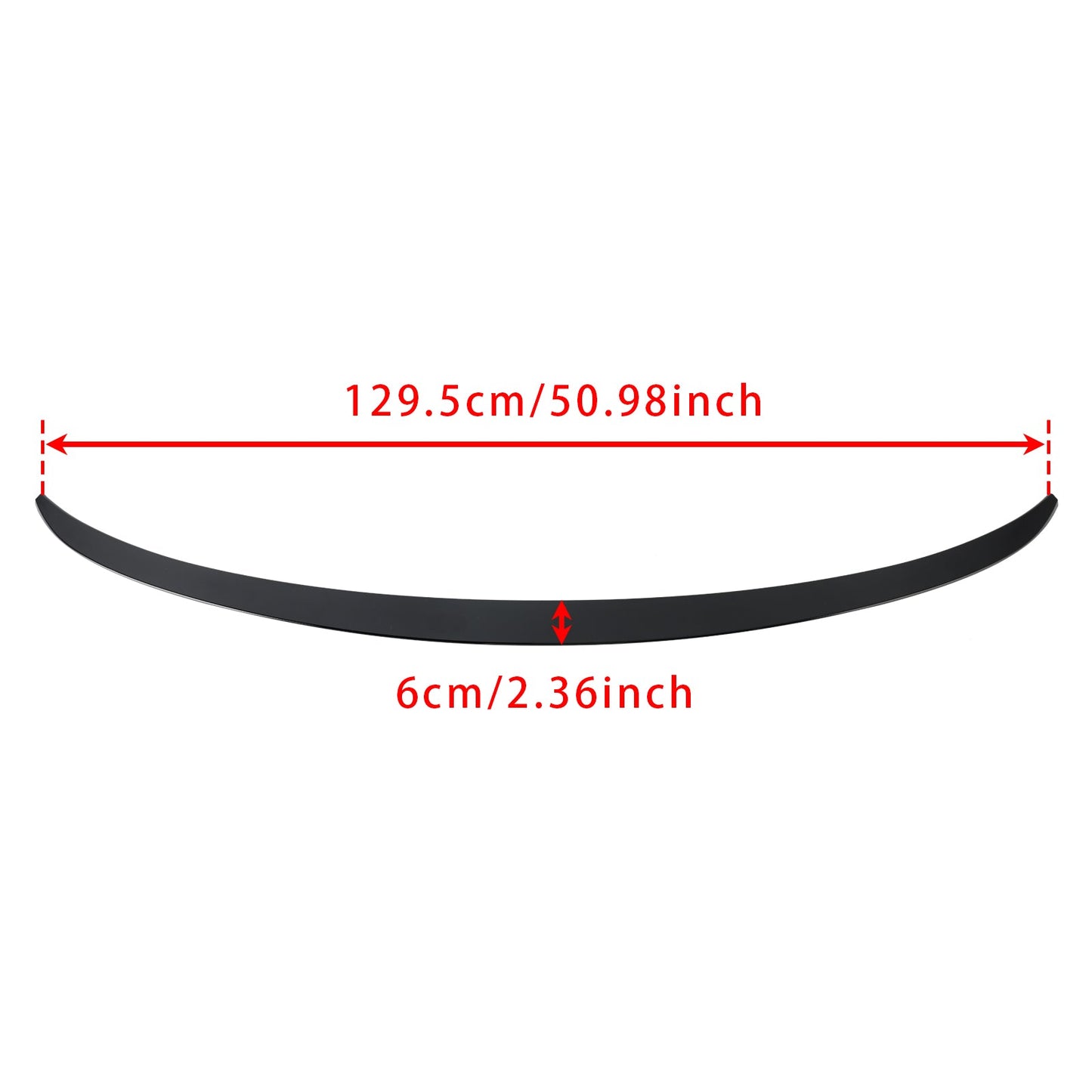 2014-2018 BMW X4 F26 Gloss Black Rear Boot Spoiler