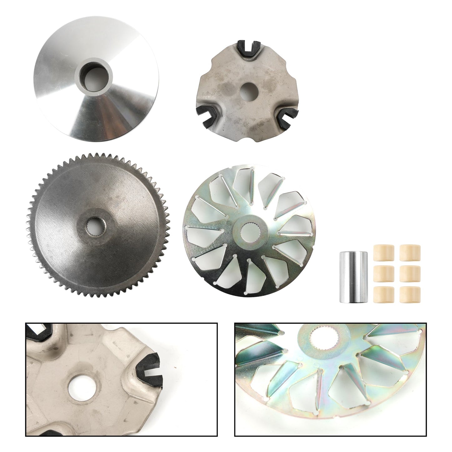 2013-2016 Honda ACF110 Scoopy 110 Front Clutch Variator Pulley Set 22102-Kzl-930