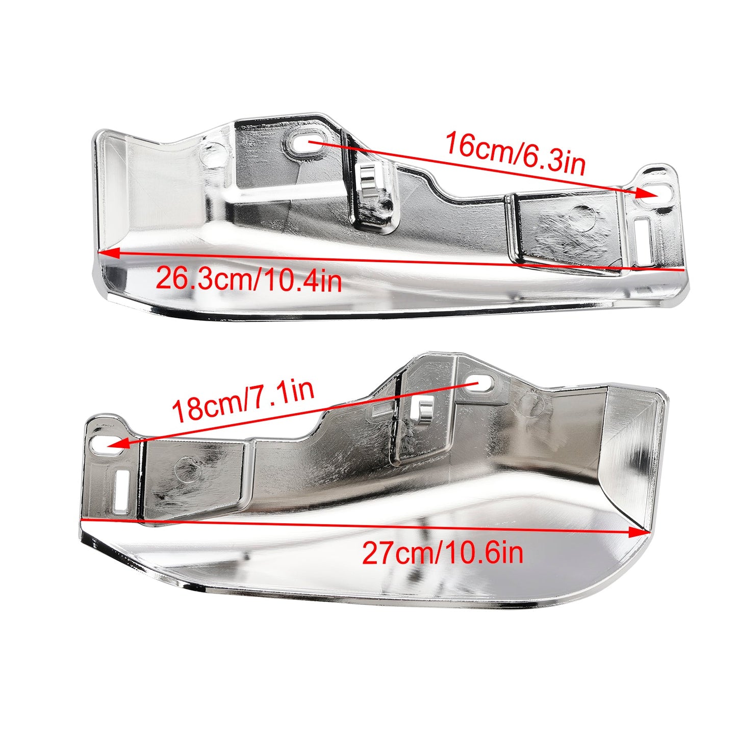 2023-2024 Touring CVO Street Glide Road Glide Mid-Frame Air Heat Deflector