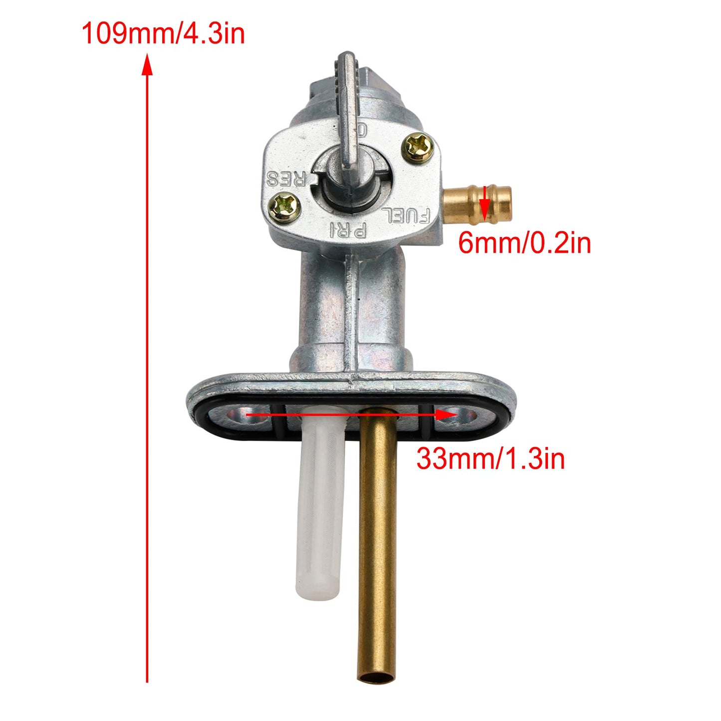 Gas Tank Fuel Cock Valve Petcock fit for Kreidler ATV Mustang 170 200 250