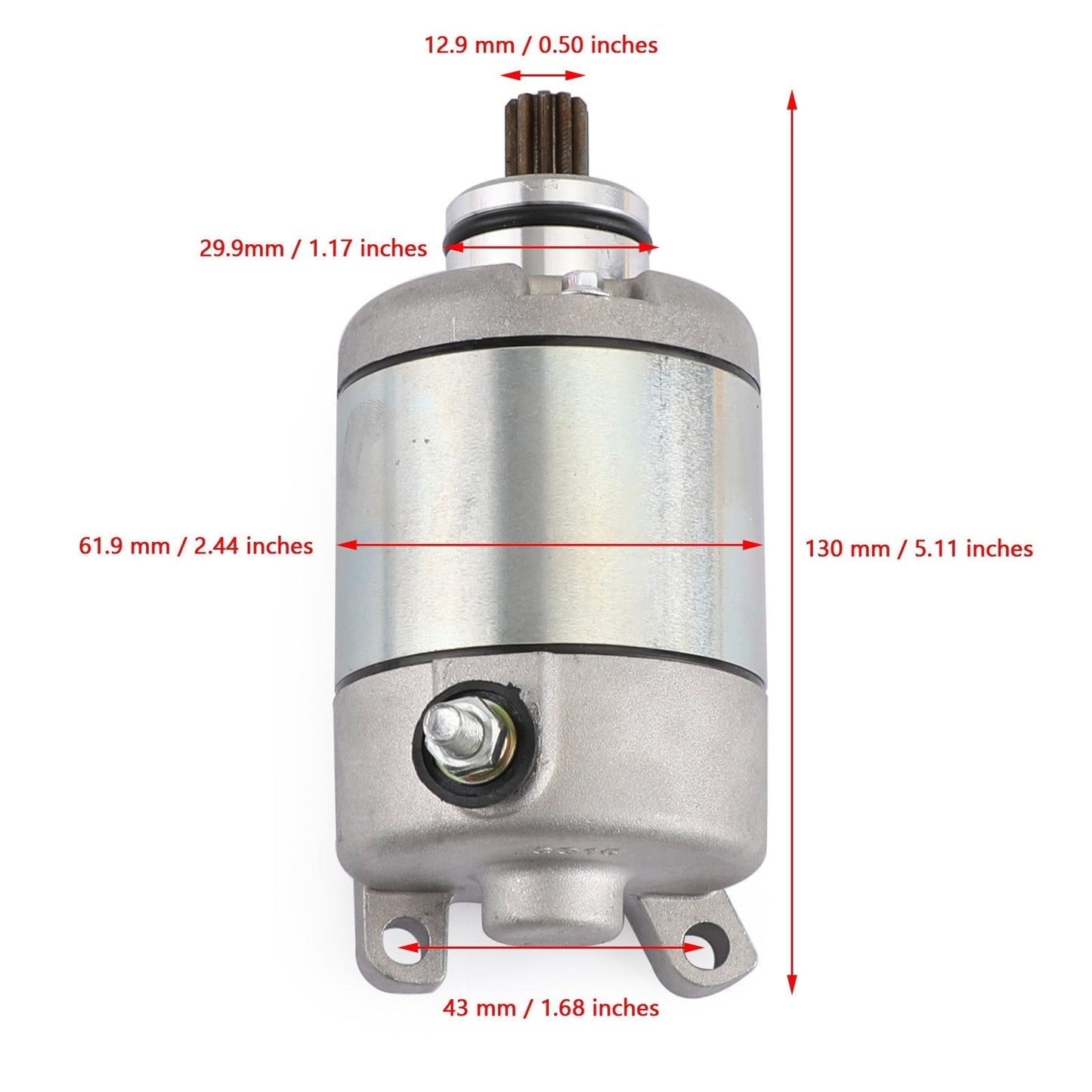 2006-2014 Honda TRX450ER Sportrax 450 R Starter Motor 31200-HP1-601