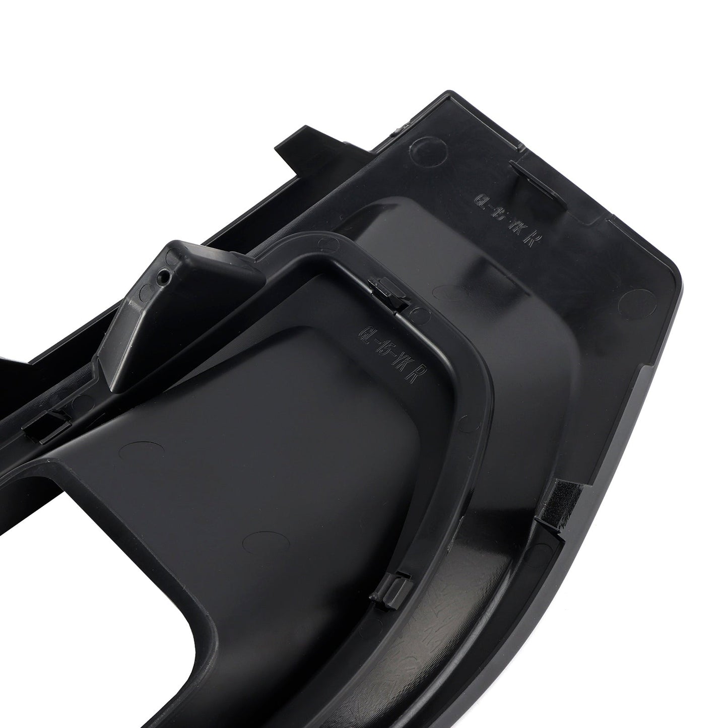 Fog Light Lamp Cover Gloss Black Trim Pair For GMC Yukon / Yukon XL 2015-2020