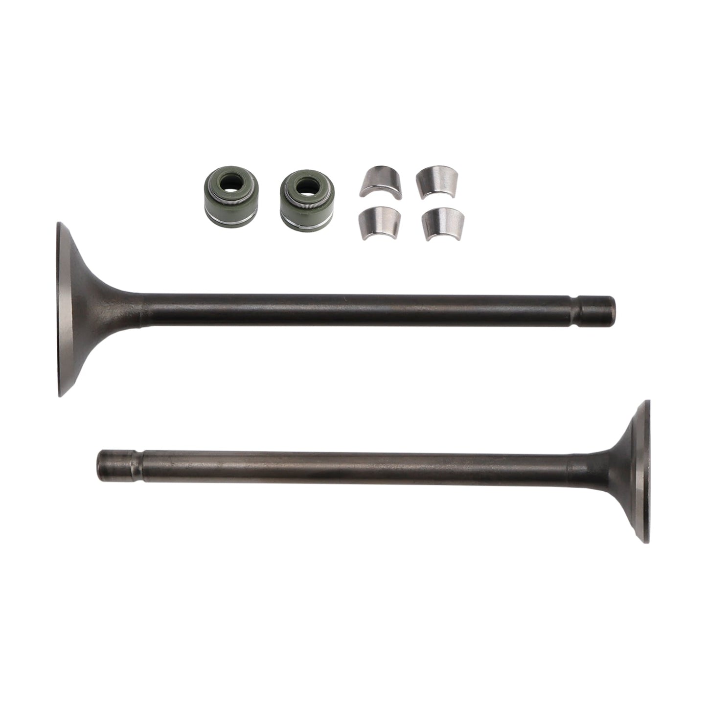 Intake Exhaust Valve Kit For Honda 76-79 CB125S CB125J 80-81 CG125 76-78 XL125