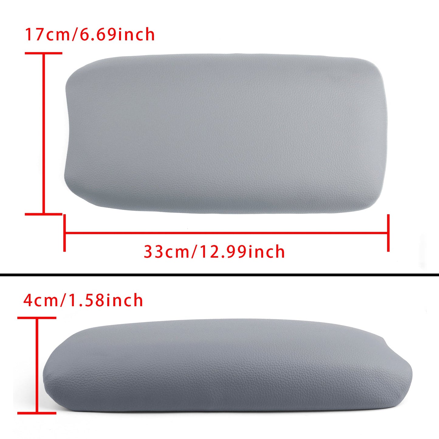 2006-2009 Honda CIVIC Gray Leather Armrest Centre Console Lid