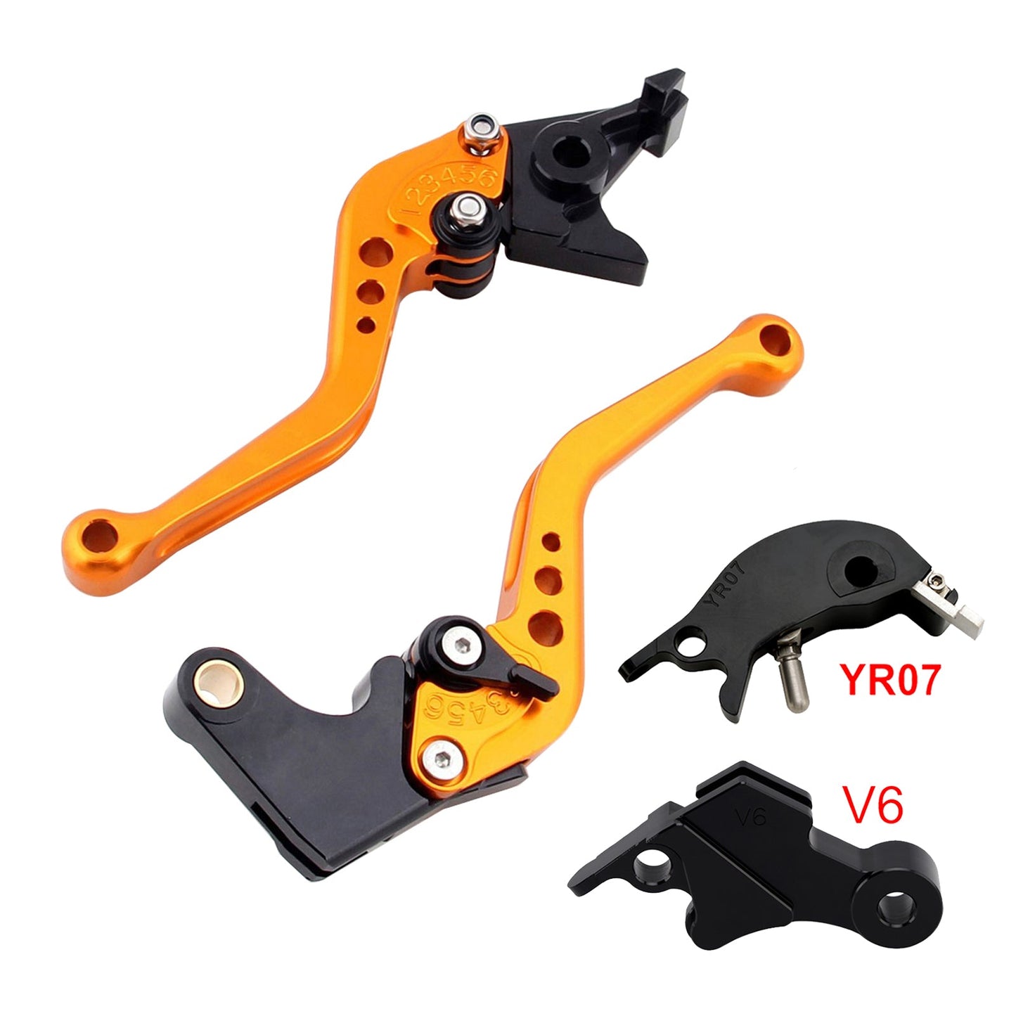 NEW Short Clutch Brake Lever fit for YAMAHA XSR900 XSR900GP MT-09 MT-09SP 24-25
