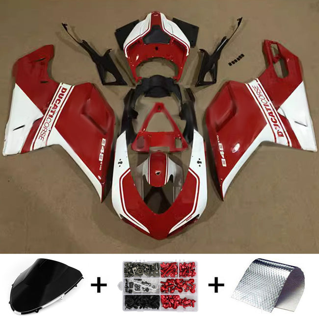 2007-2011 Ducati 1098 1198 848 Fairing Kit Bodywork ABS