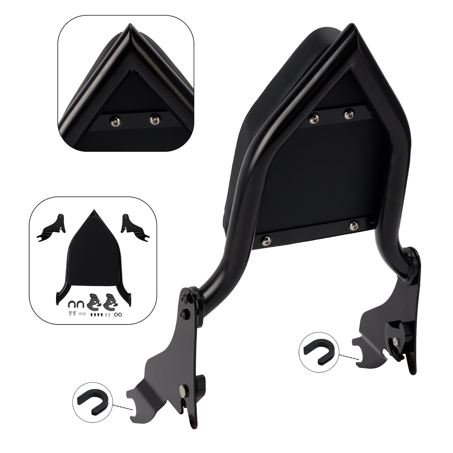 2009-2013 ELECTRA GLIDE CLASSIC FLHTC/I Passenger Sissy Bar Backrest