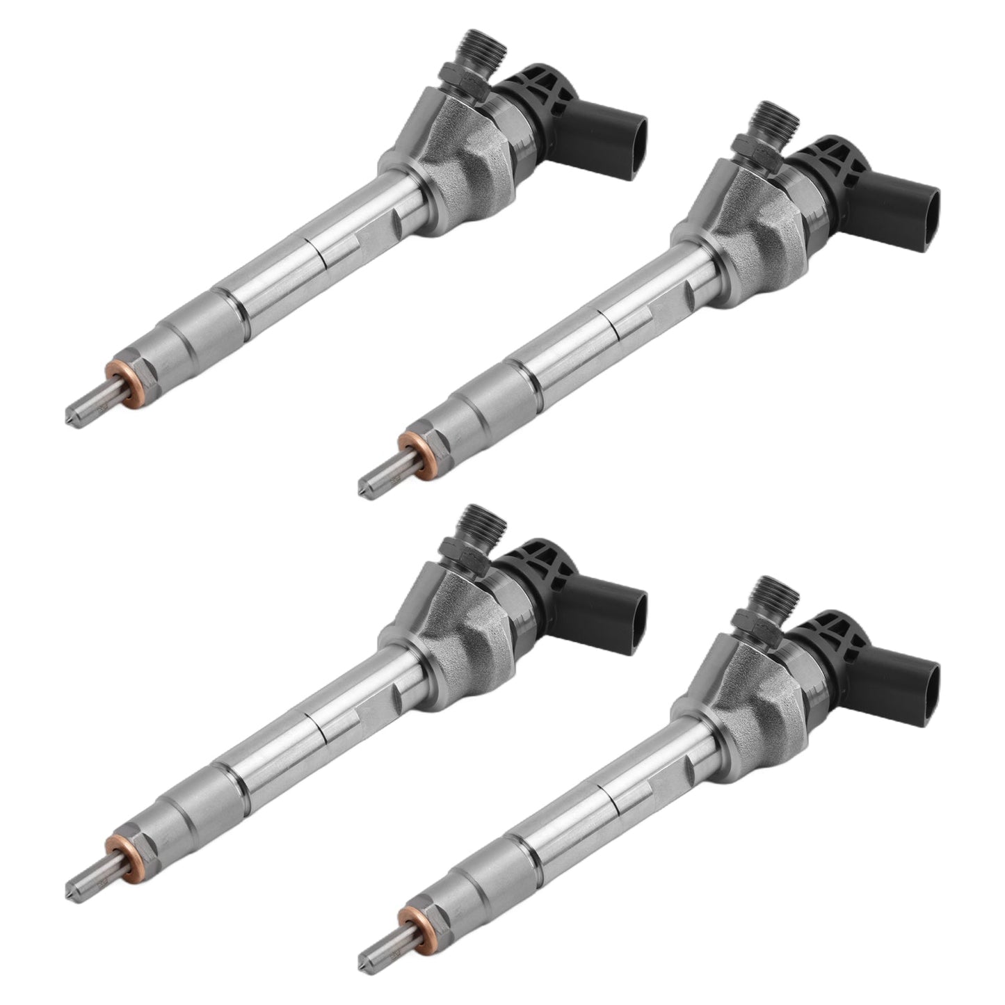 4Pcs Fuel Injector For BMW F10 F30 F15 328d X5 535d 740Ld N47 N57 0445110597