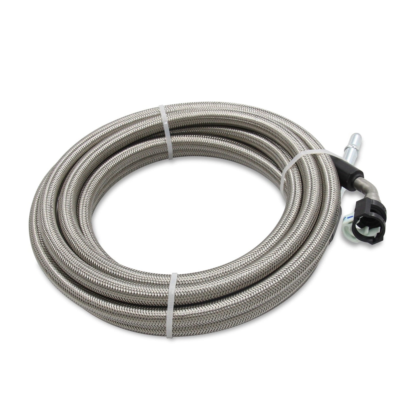 2003-2007 Saturn Ion, 2.2L l4 GAS, Stainless Steel Braided Fuel Line Kit Quick Fix QFF0015SS