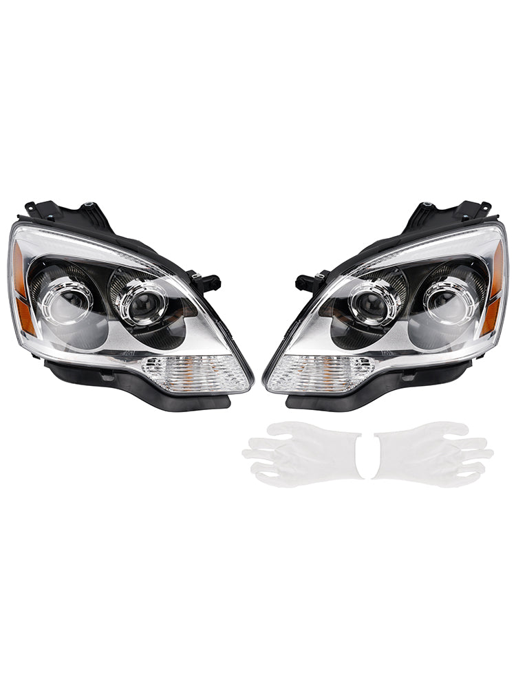 2007-2012 For GMC Acadia Left+Right HID Headlight 22938888 22938889
