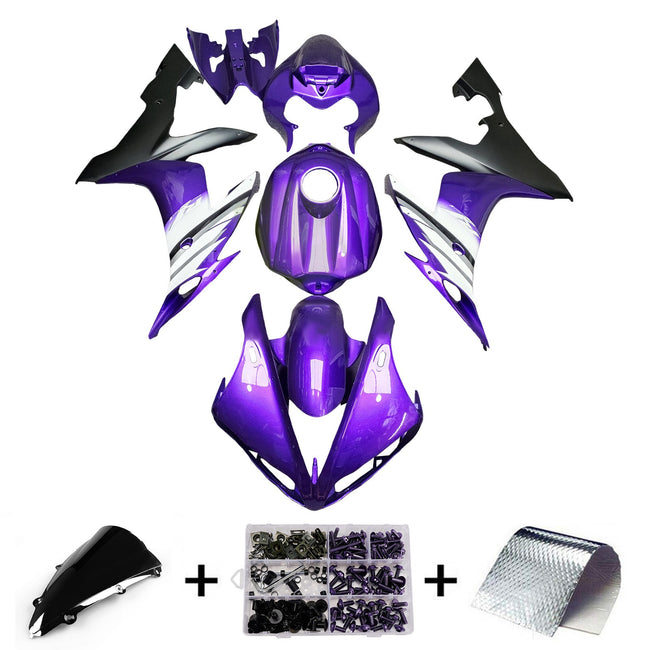 Injection Fairing Kit Bodywork Plastic ABS For Yamaha YZFR1 YZF-R1 2004-2006