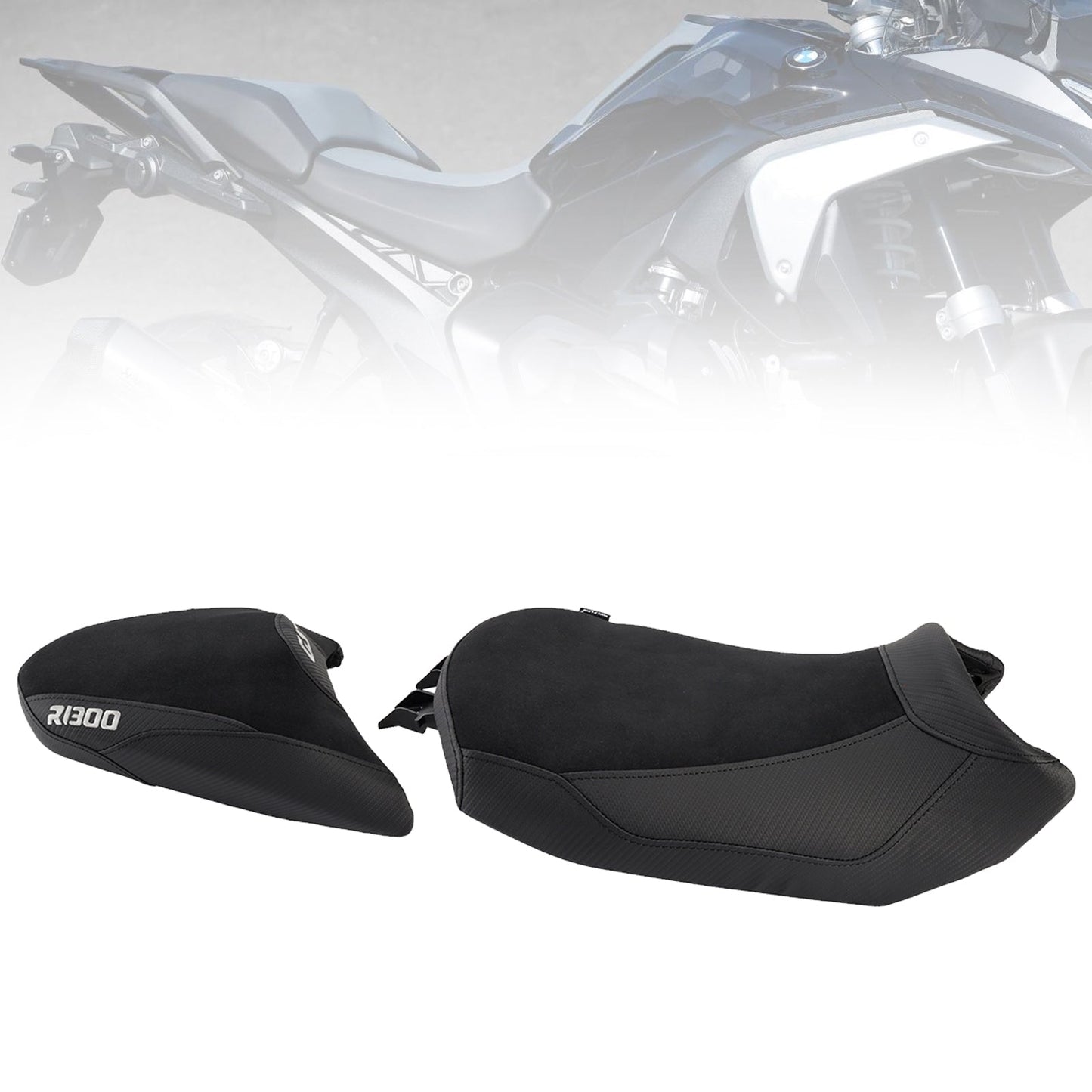 2024-2025 For Bmw R1300Gs R 1300 Gs Lower Front W/ Rear Seat Driver Pillion Black