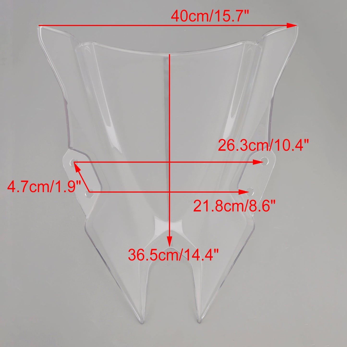 2024-2025 KAWASAKI Ninja 500 Windshield Windscreen