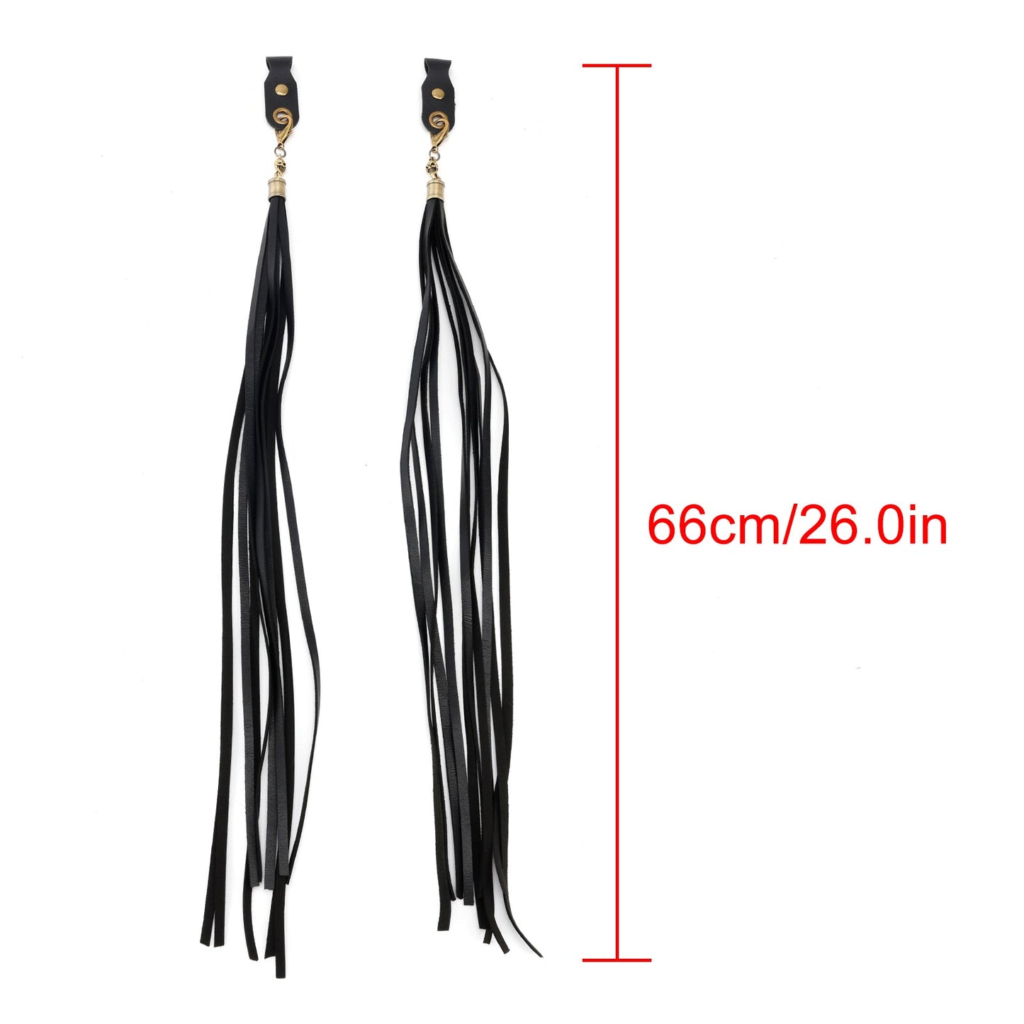 Handlebar Tassel Brake Lever Grip Decoration Black For Dyna Road Glide Road King