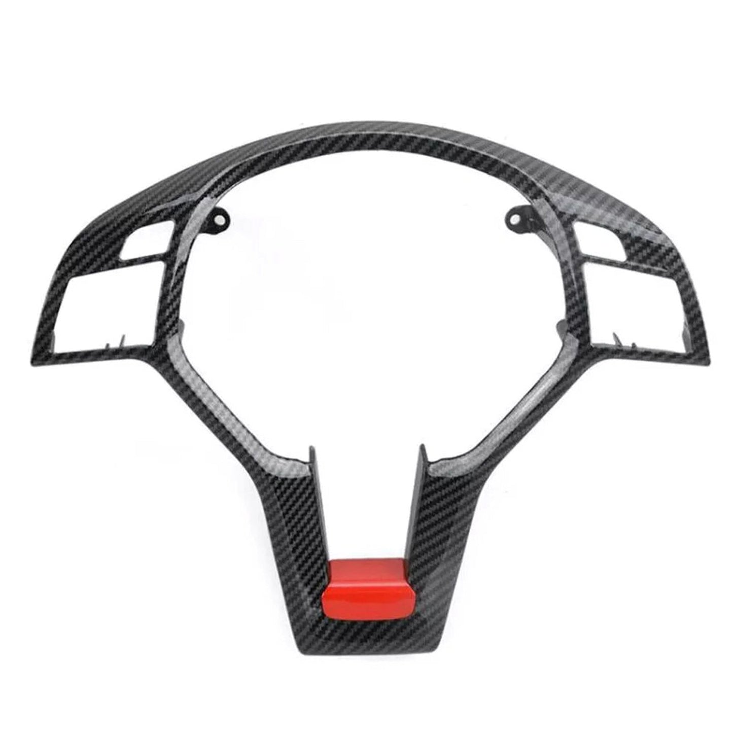 Steering Wheel Cover Carbon Look For Mercedes Benz C-Class W204 C63 AMG