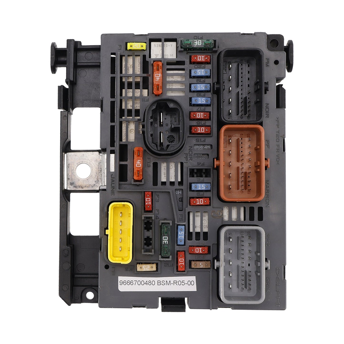 2008-2015 For Peugeot Partner Tepee BSM Fuse & Relay Box 9666700480