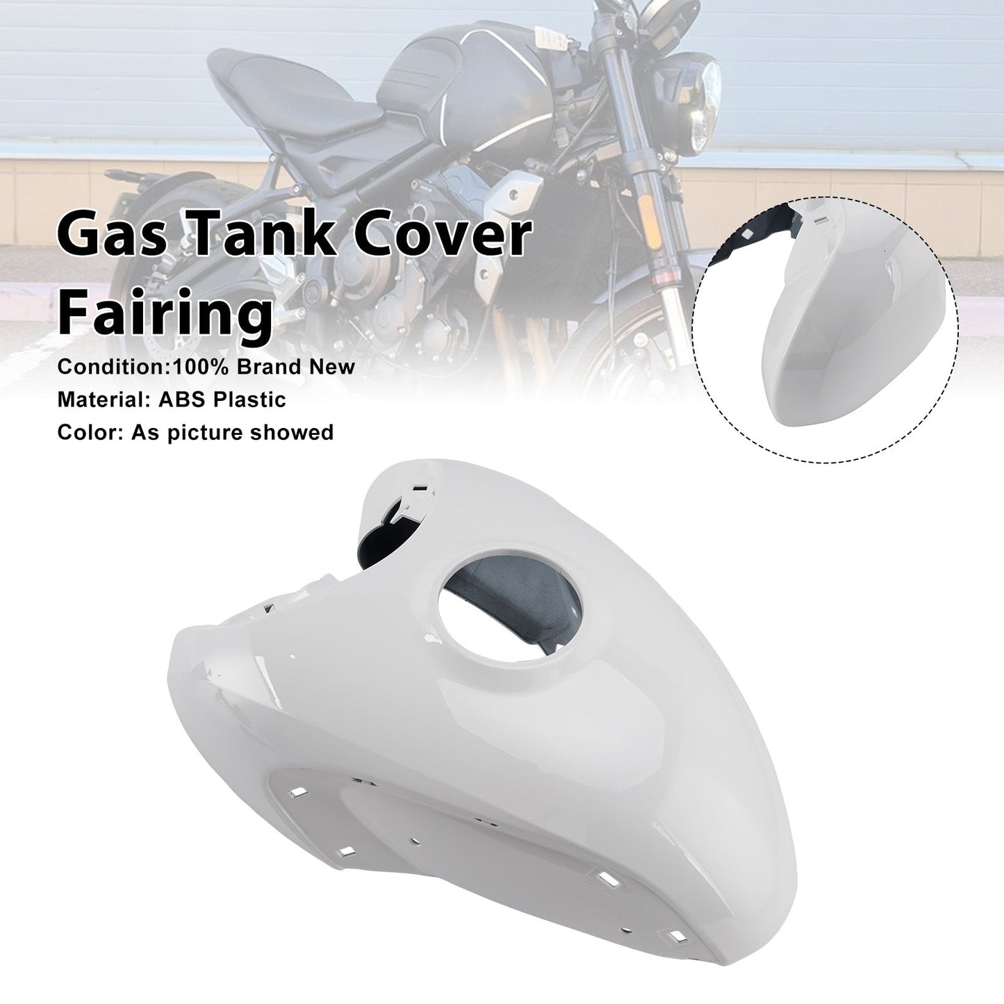 2021-2024 or Trident 660 Gas Tank Cover Fairing Protector F
