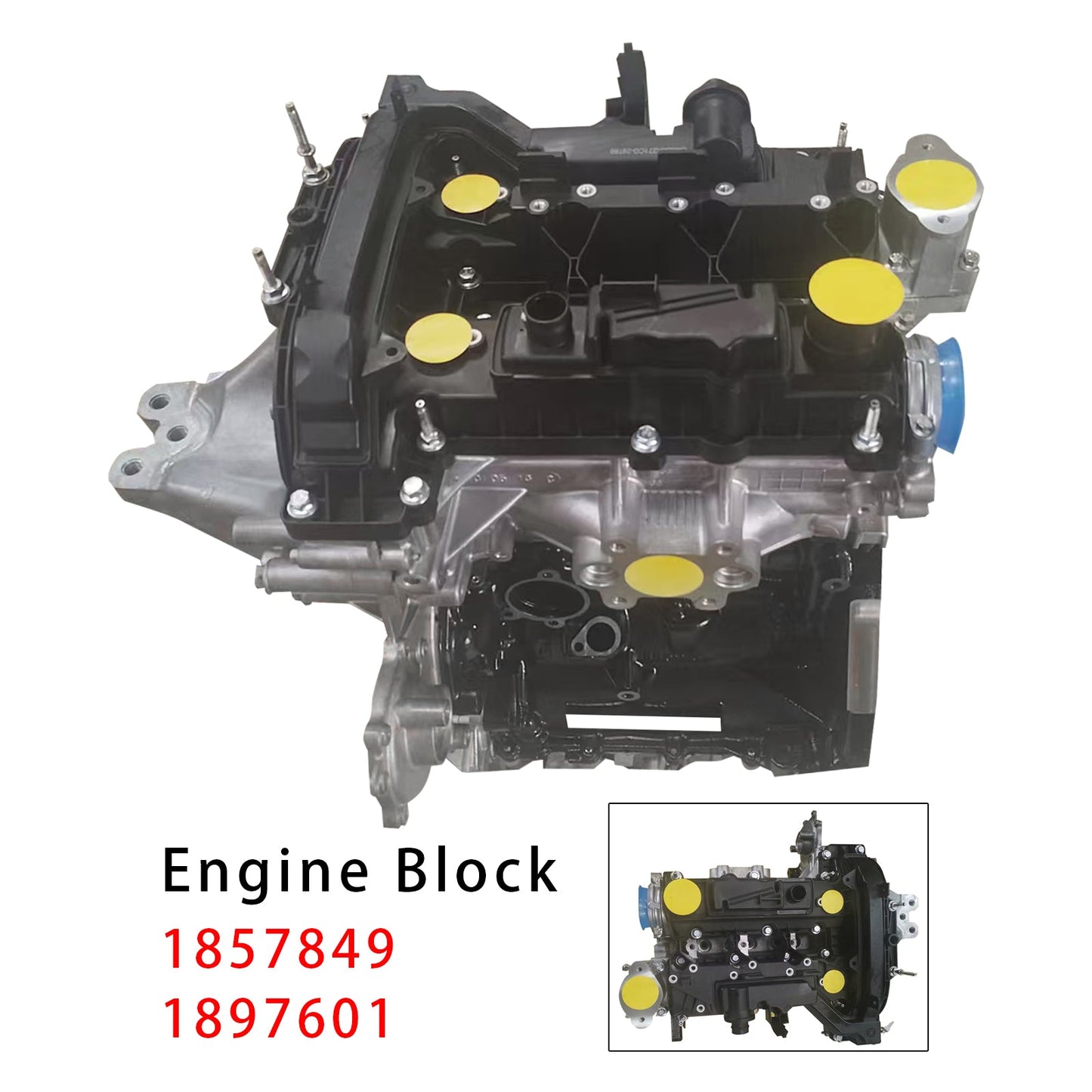 For Ford Fiesta 1.0L 3 Cyl Turbo Engine M2DA Engine Motor Assem 1857848