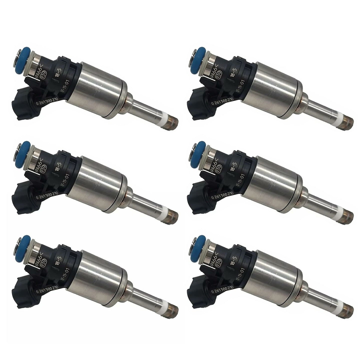 2017-2020 For Nissan Pathfinder Platinum,S,SL,SV 3.5LV6-Gas 6PCS Fuel Injector 166006KA0A