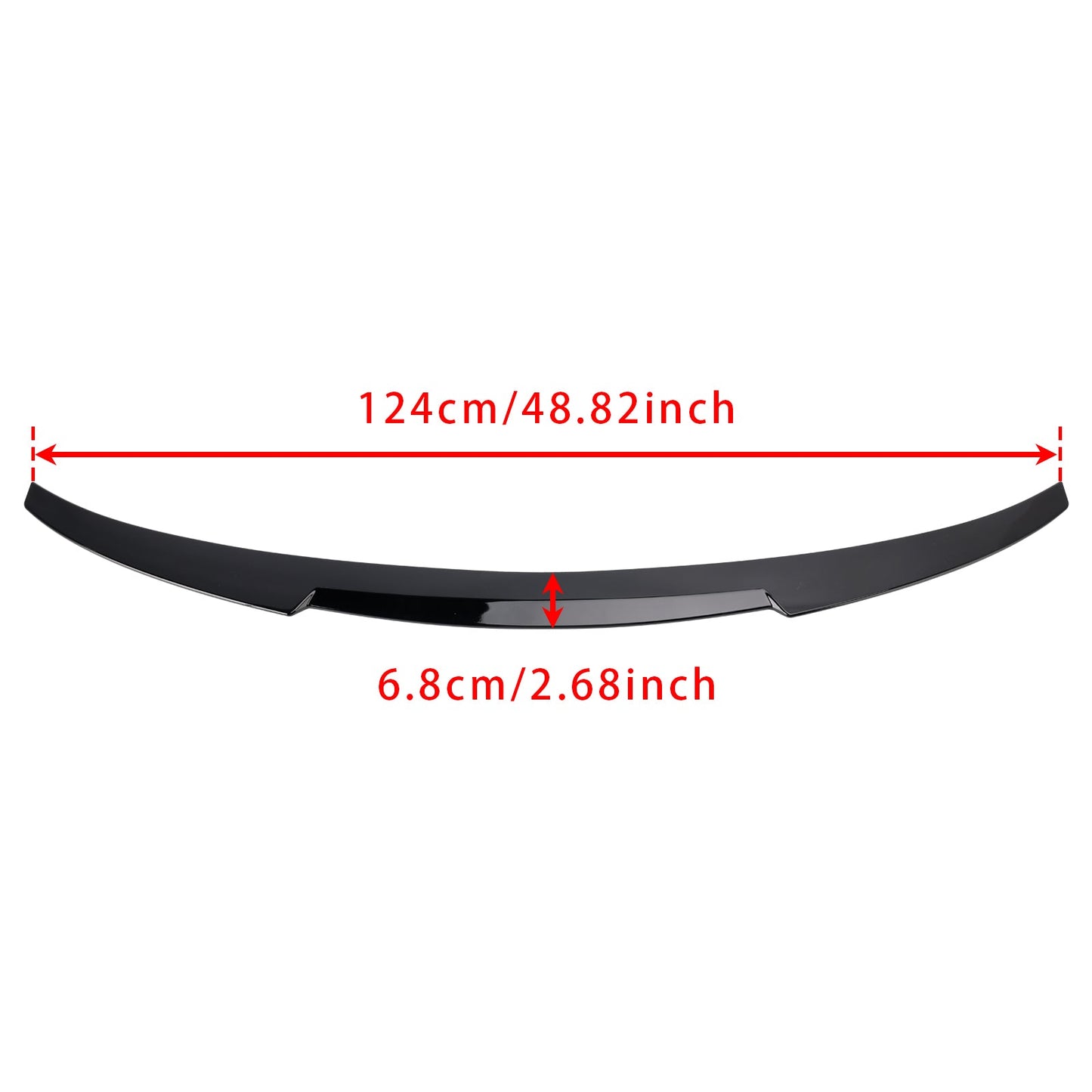 Gloss Black Rear Boot Spoiler For BMW 4 Series G26 Gran Coupe 21-25 M4 Style