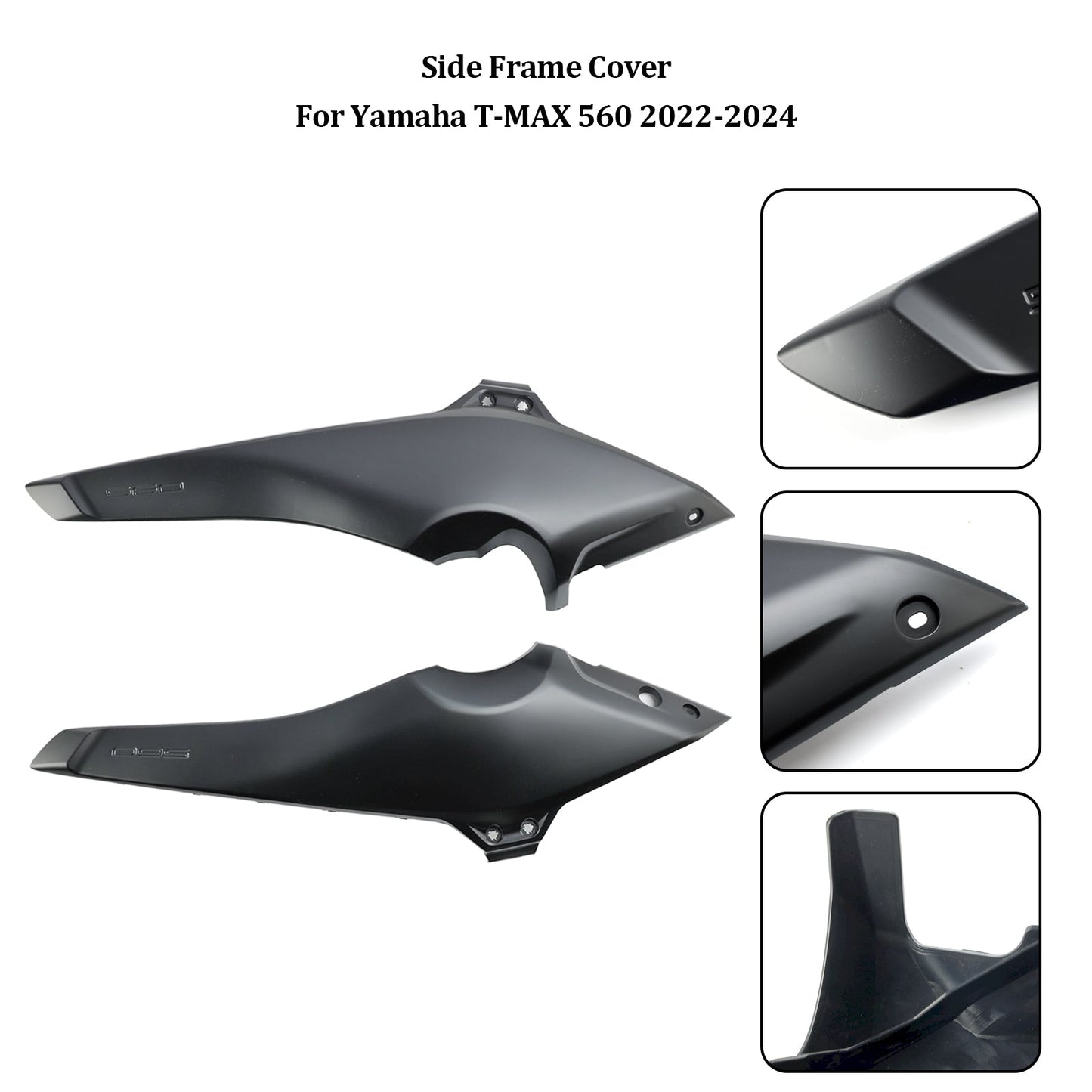 Side Frame Cover Panels Fairing Cowls For Yamaha T-MAX 560 2022-2024