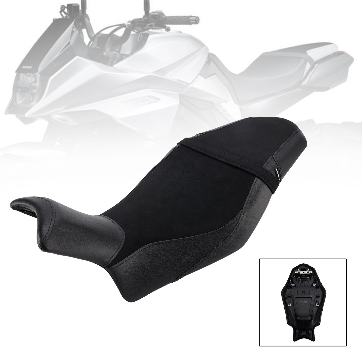 2019-2024 Suzuki Katana Rider Passenger Seat Front Rear Cushion