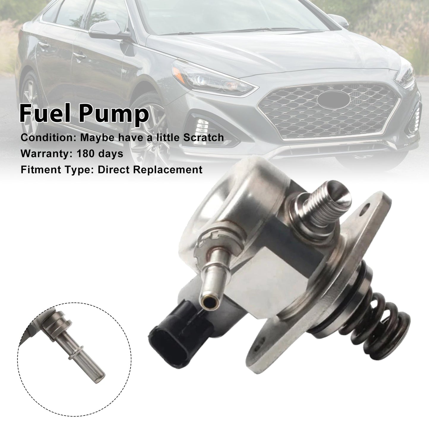 High Pressure Fuel Pump 35320-2E610 Fit Hyundai Sonata Optima K5 2.0 2016-2019