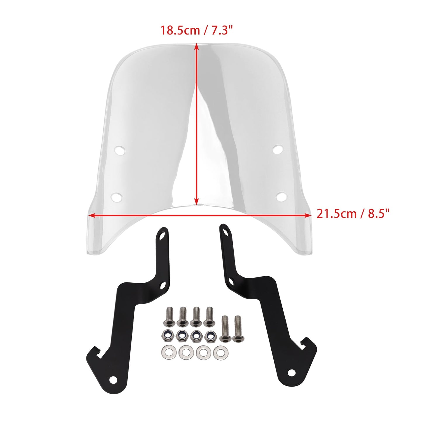Windshield WindScreen fit for YAMAHA XSR 155 2020-2023 XSR 125 2024-2025