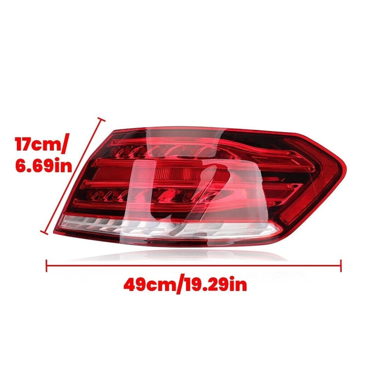 2013-2015 Mercedes-Benz E-CLASS W212 SEDAN FACELIFT Right LED Outer Rear Tail Light Brake Lamp 2129060203 2129060857 2129060803