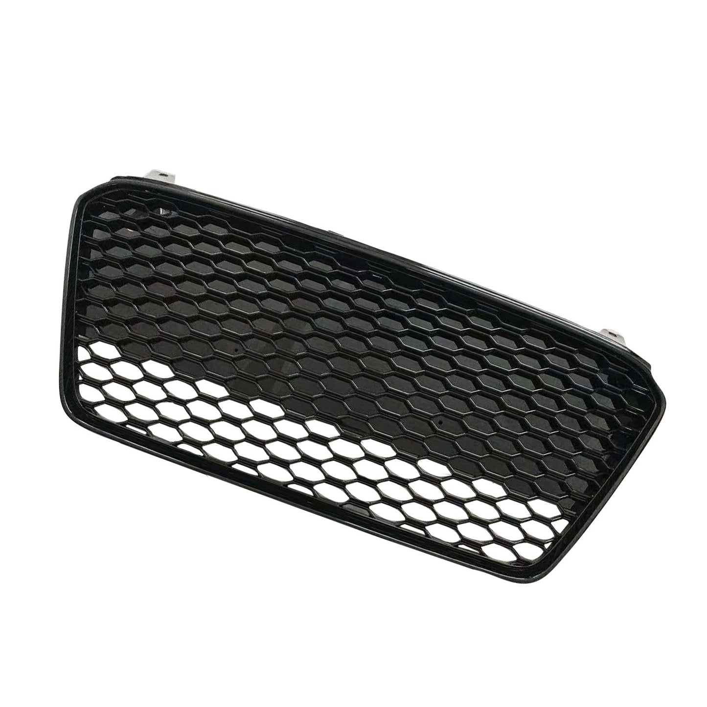 Gloss Black Front Henycomb Bumper Grille Grill Fit Audi R8 2013-2015