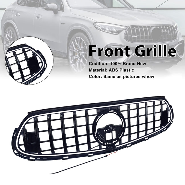2022+ Fit Mercedes GLC X254 C254 with AMG-Line Front Bumper Upper Grille Grill