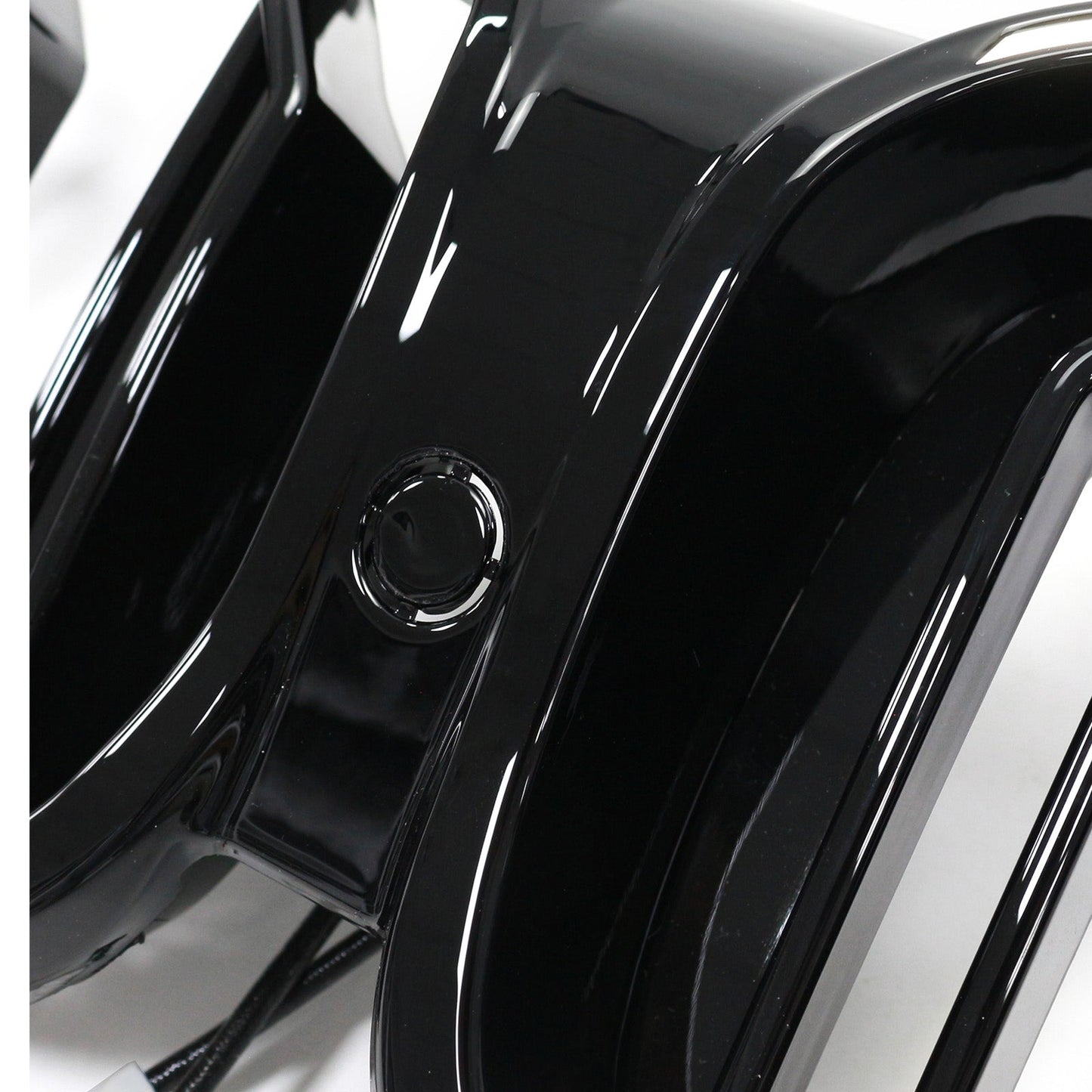 2017-2020 BMW 5 Series G30 G31 Double Slat Front Kidney Grille Gloss Black