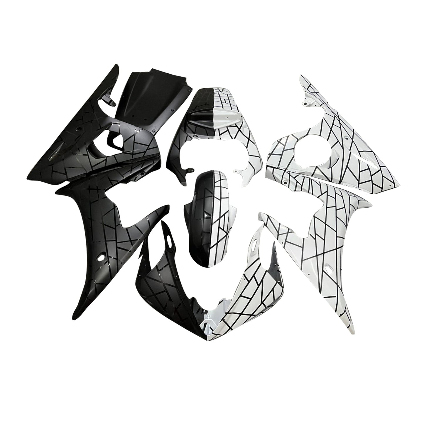 Injection Fairing Kit Bodywork For Yamaha YZFR6 YZF-R6 2005