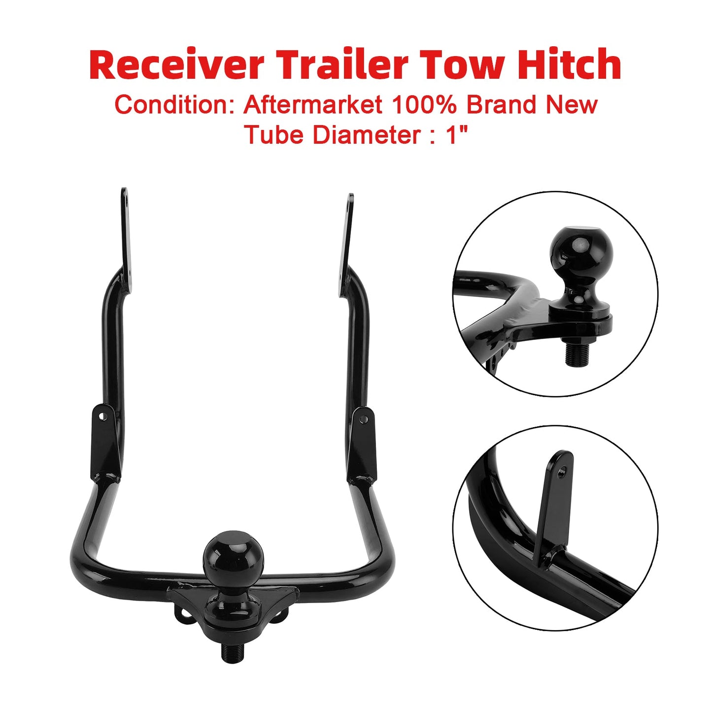 2009-2023 Harley CVO Road Glide /ultra /FLTRUSE Receiver Trailer Tow Hitch