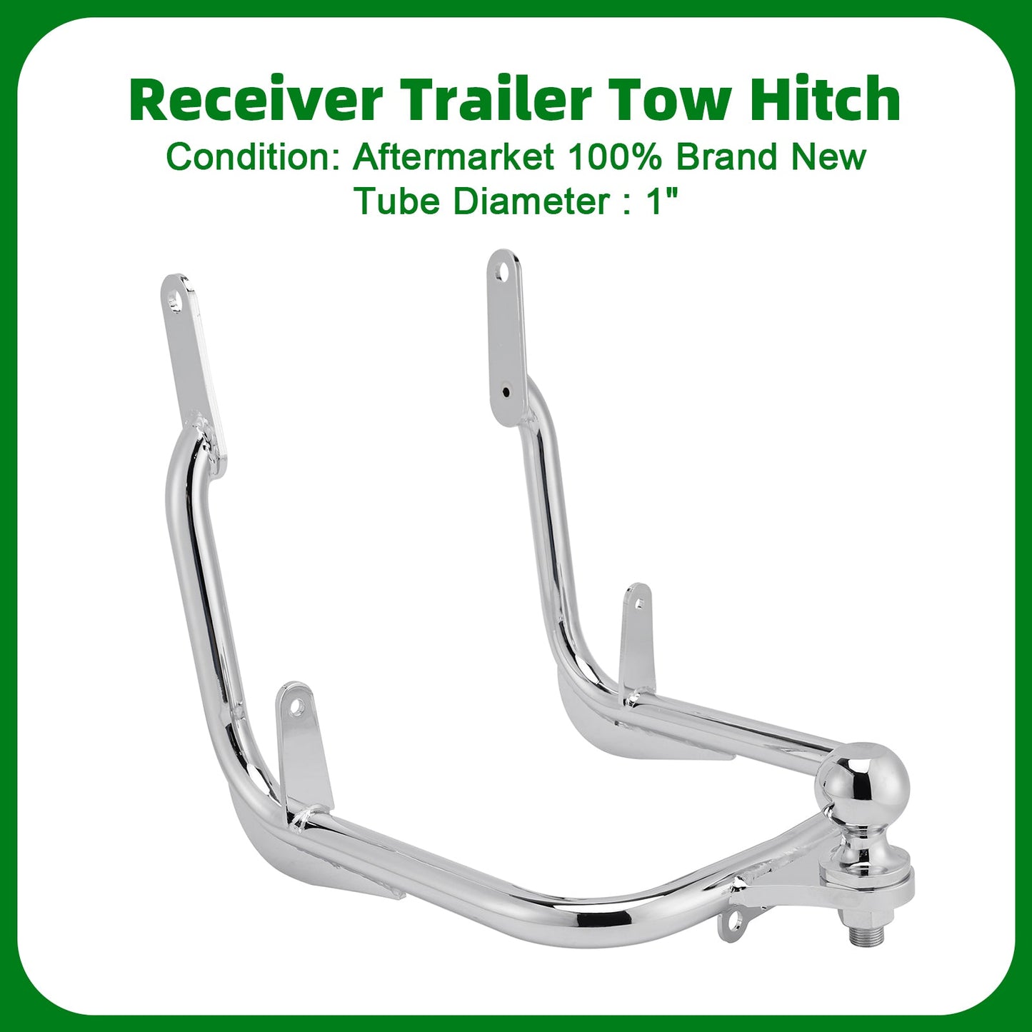 2009-2023 Harley Road King /FLHR Receiver Trailer Tow Hitch