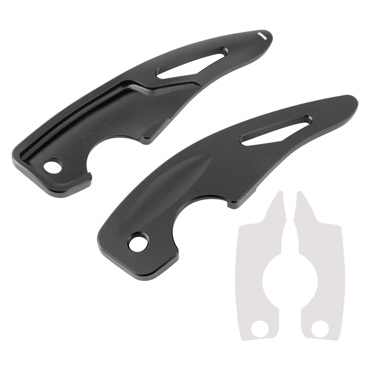 Steering Wheel Paddle Shifter Extension Fit For Subaru Toyota 2017-2025 Aluminium