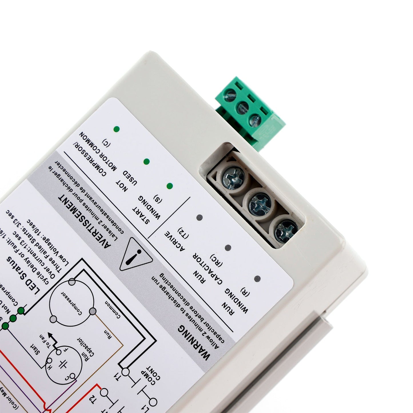 08-16A Soft Start Module For 1.75-3.5 Ton AC Units Reverse Motor Protection