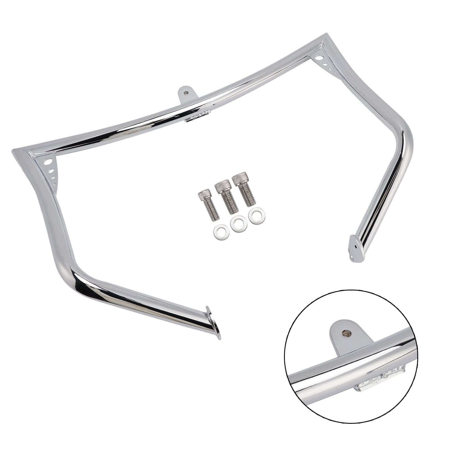 2006-2008 Touring CVO Ultra Classic Electra Glide FLHTCUSE Engine Guard Frame Anti-Crash Bumper Protector Chrome