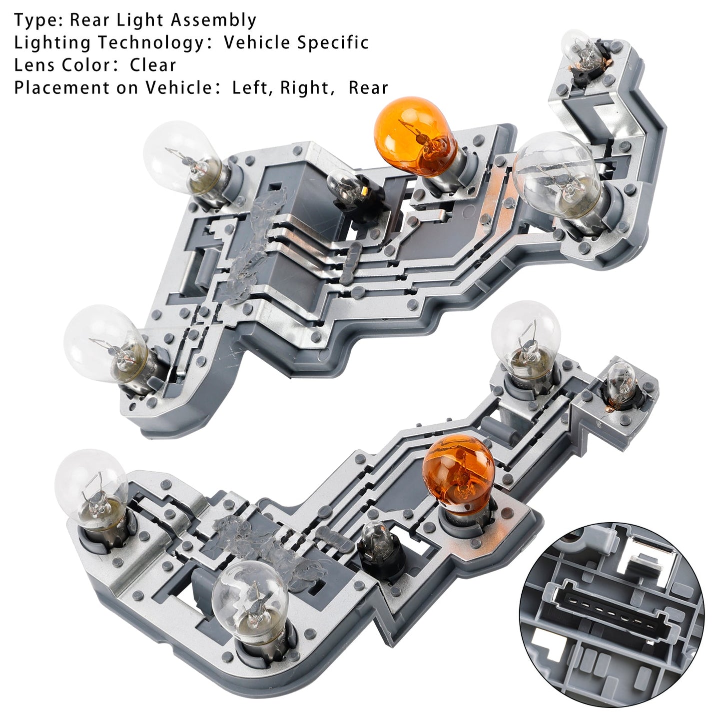 2007-2010 Mercedes-Benz S204 C Estate LH+RH Rear Lamp Bulb Holder A2048201700