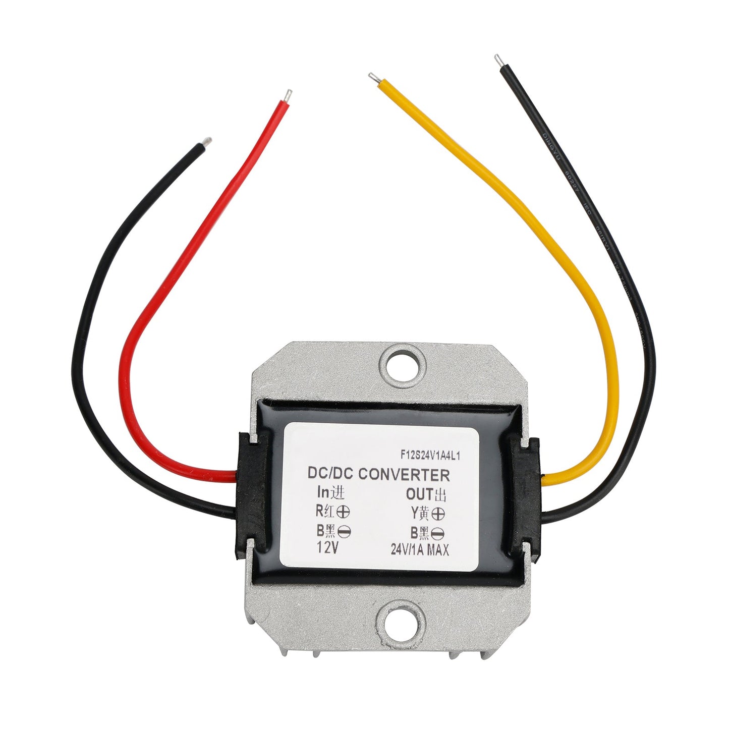 1A Waterproof DC/DC Converter Power Supply Regulator 12V Step Up To 24V