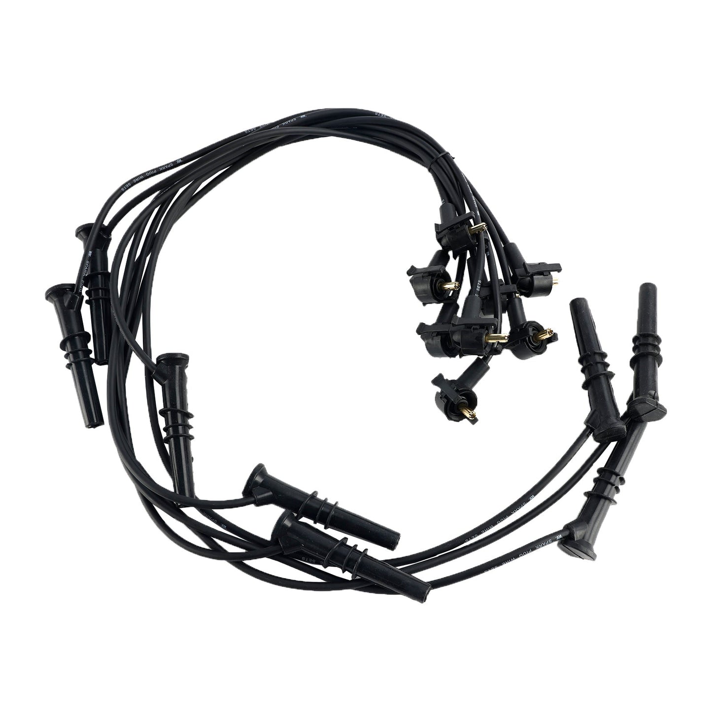 1997-1999 Ford E-150 Econoline V8 4.6L 2 Ignition Coil Pack 8 Spark Plugs and Wire Set FD487 SP432