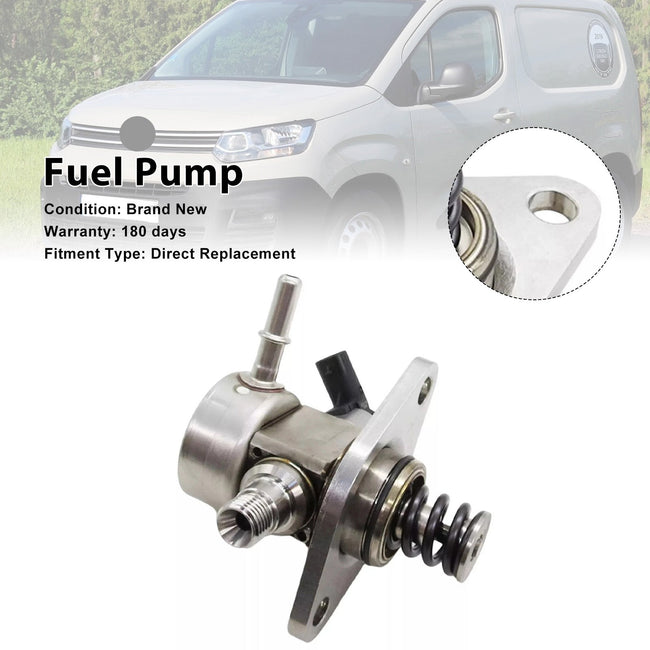 High Pressure Petrol Fuel Pump 9807550080 Fit Peugeot 208 308 Fit Citroen C4