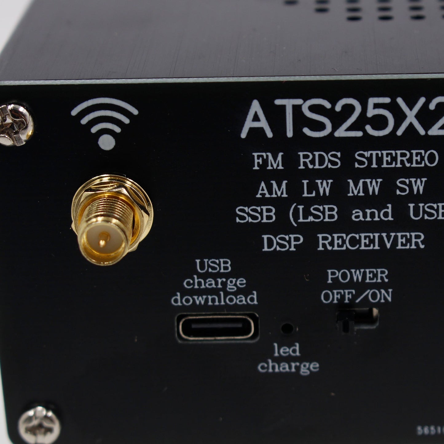 ATS-25X2 All Band Radio Receiver APP Network WIFI FM LW MW SW DSP Connector